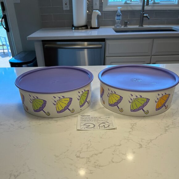 Never Used Tupperware Canister, Impressions and Modular Mates - Picture 4 of 16